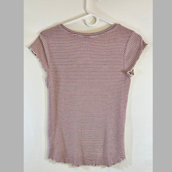Toad & Co Striped Women's T-Shirt - Size S - Picture 7 of 8